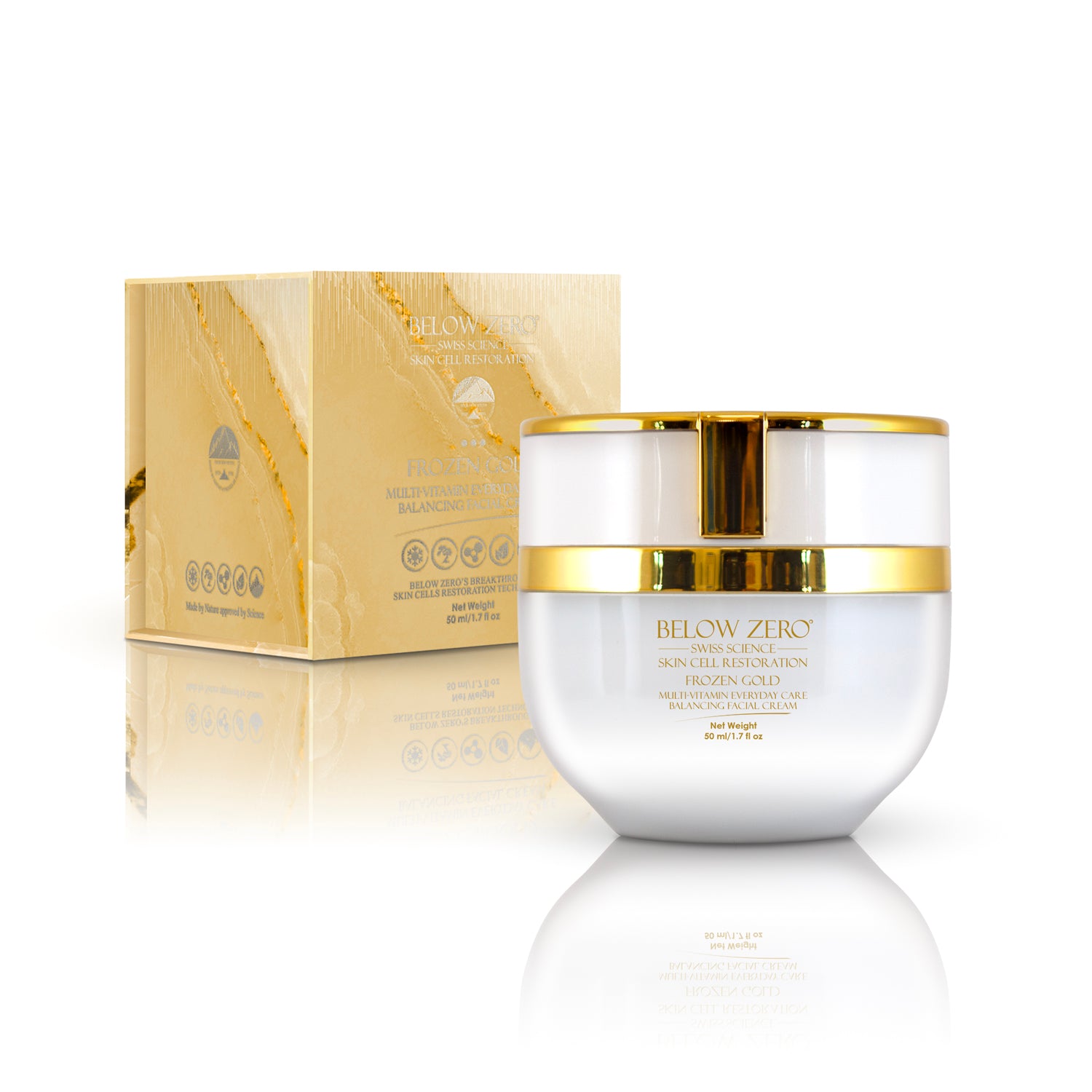 Below Zero Frozen Gold Multi-Vitamin Everyday Care Balancing