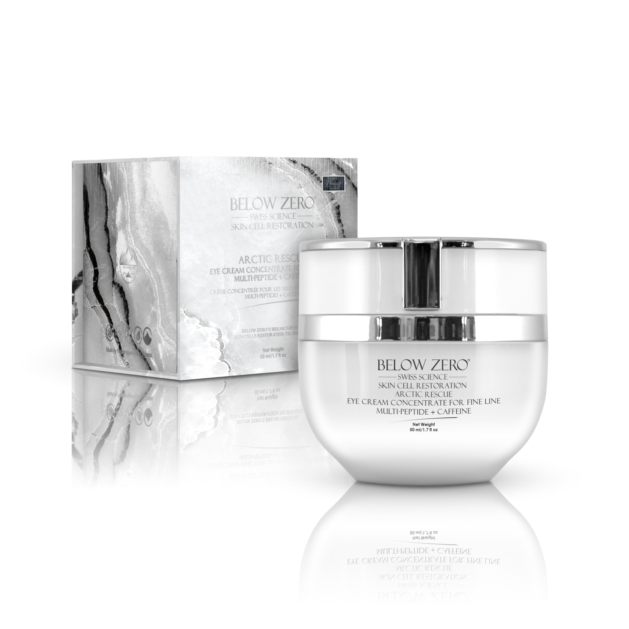 アイケア Yu902 Below Zero Arctic Rescue Eye Cream Concentrate for Fine Line Multi-Pep