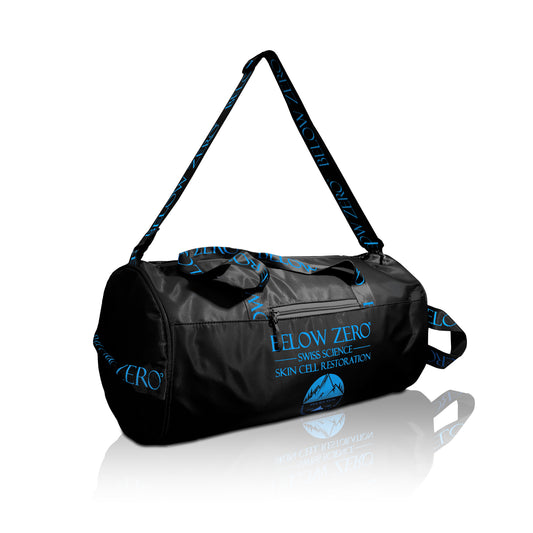 Below Zero Duffle Bag with Robe and Bath Towel