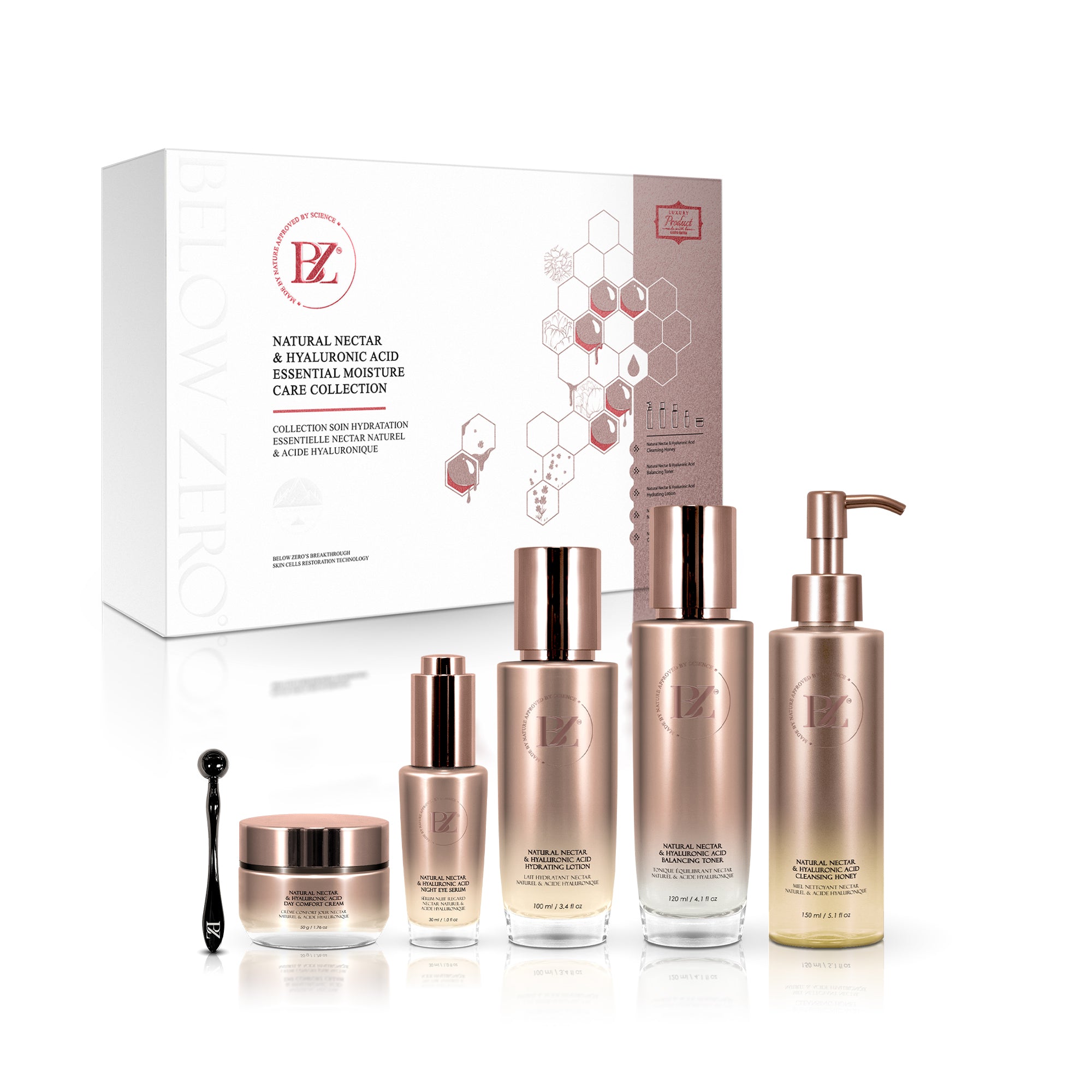 Natural Nectar & Hyaluronic Acid Essential Moisture Care Collection