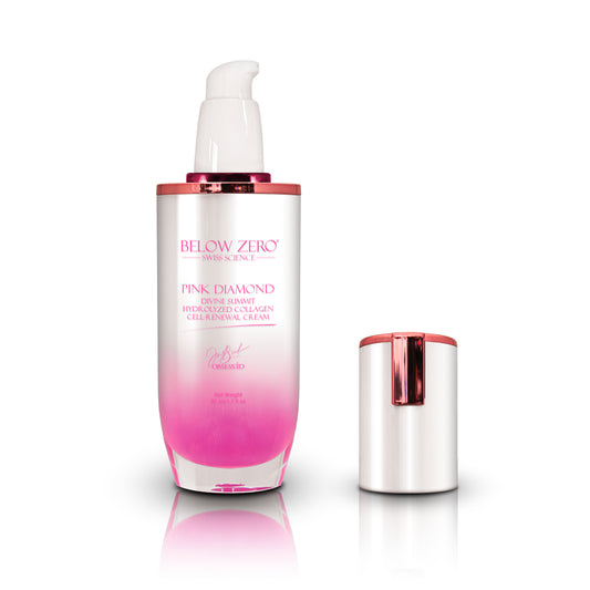 Below Zero Pink Diamond Divine Summit Hydrolyzed Collagen Cell-Renewal Cream