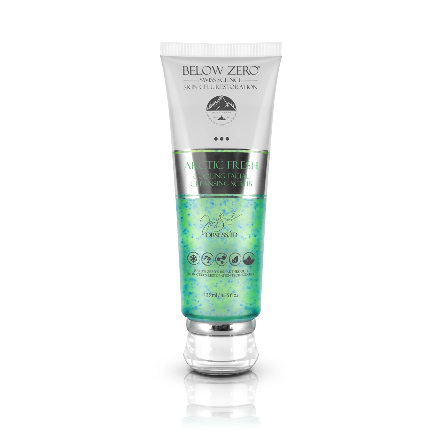 Below Zero Arctic Fresh Cooling Facial Cleansing Scrub