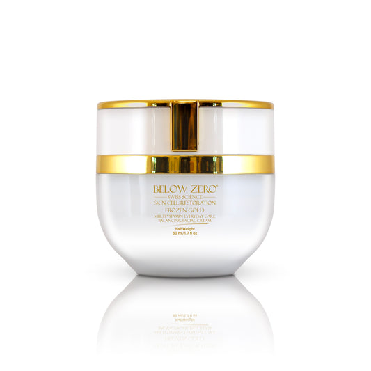 Below Zero Frozen Gold Multi-Vitamin Everyday Care Balancing Facial Cream