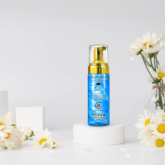 Below Zero Glacier Ice Age Defying Oil Control & Cooling Lava Foam Facial Cleanser