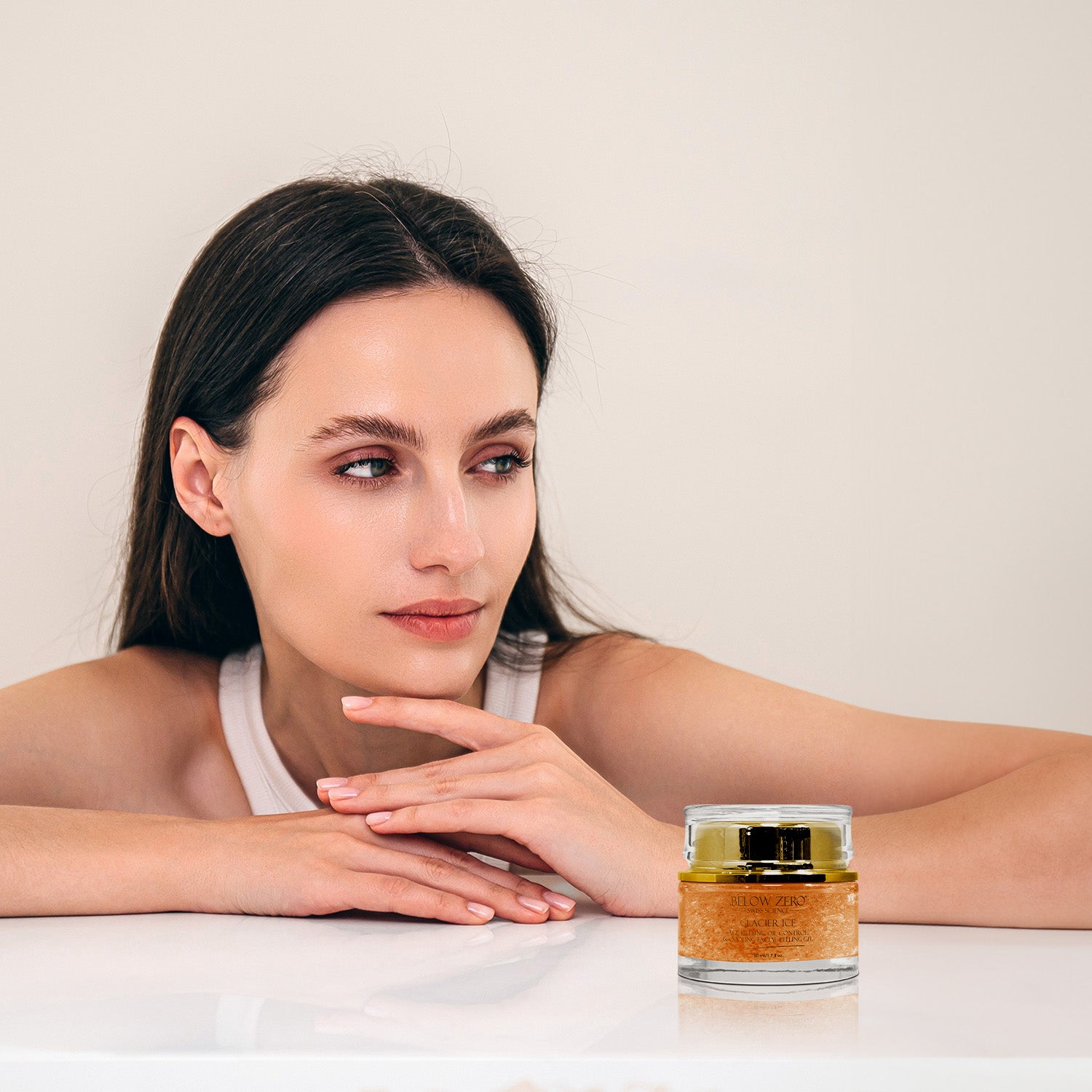 Below Zero Glacier Ice Age Defying Oil Control & Cooling Facial Peelin