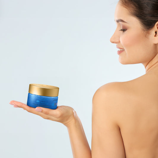 Below Zero Arctic Serenity Almond & Vanilla Sea Salt Exfoliating Body Scrub with Argan Oil & Vitamin E Booster